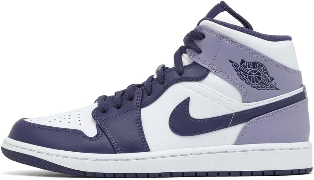 

Кроссовки Nike Air Jordan 1 Mid для мужчин, Sky J Purple/Sky J Purple