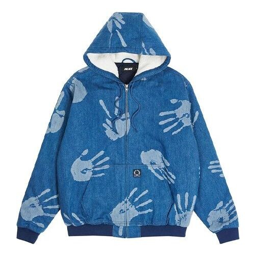

Куртка PALACE Active Bredda Printing hooded Jacket Unisex Blue, синий