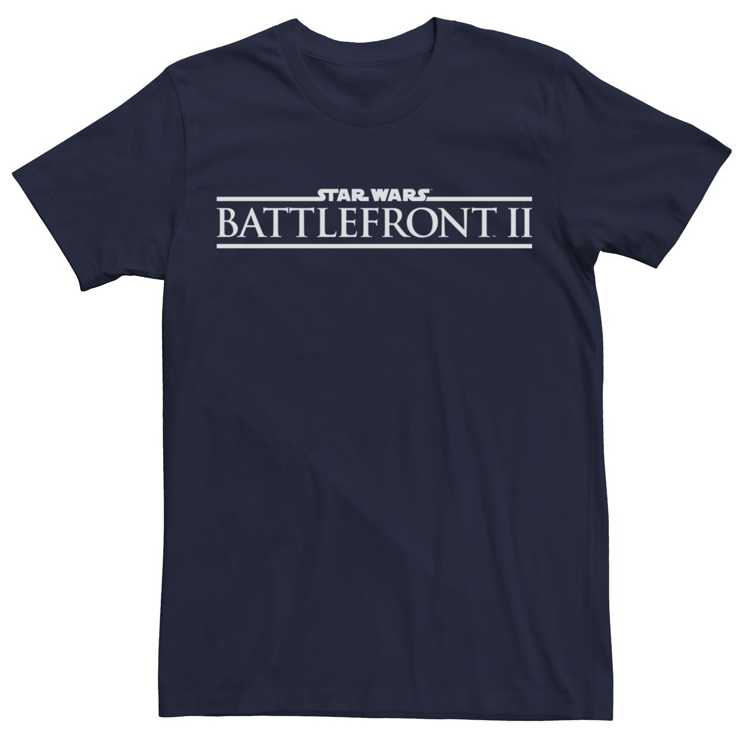 

Мужская футболка с базовым логотипом Star Wars Battlefront II Licensed Character