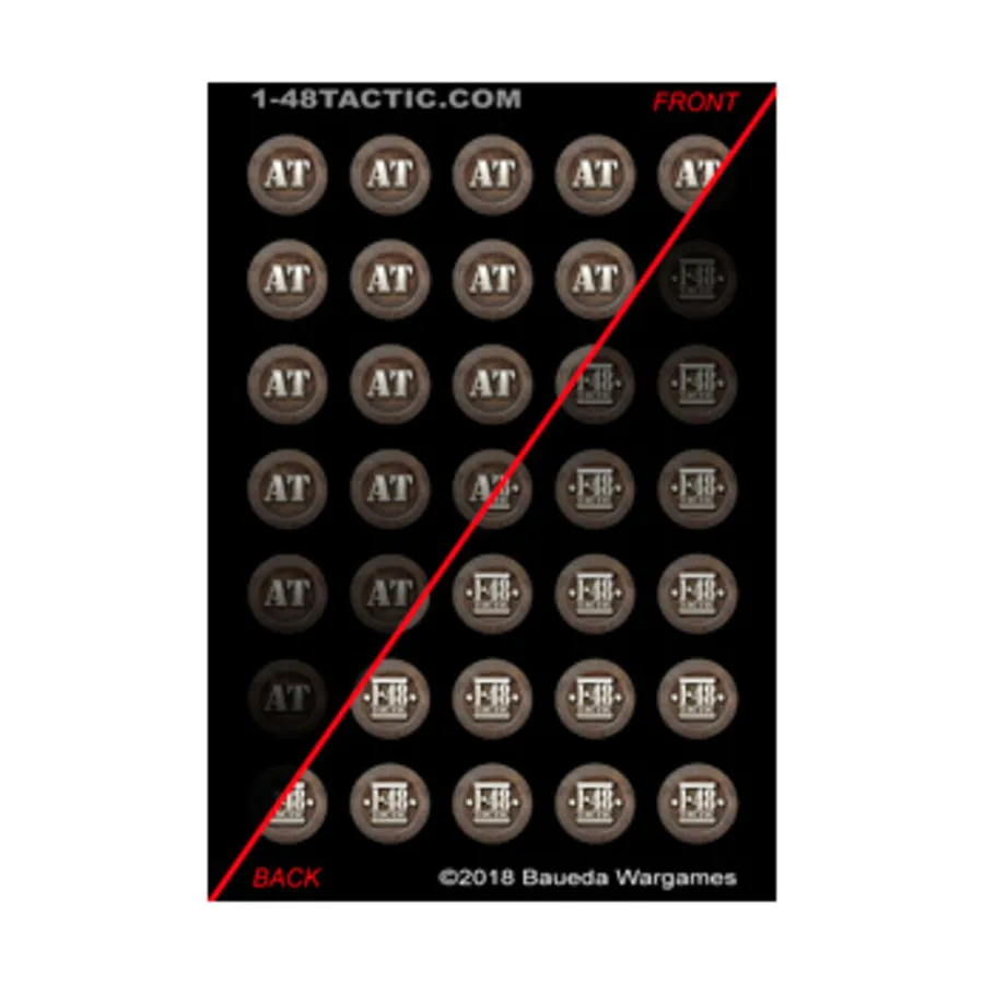 

35 жетонов действий, 1-48 Tactic (1/48)