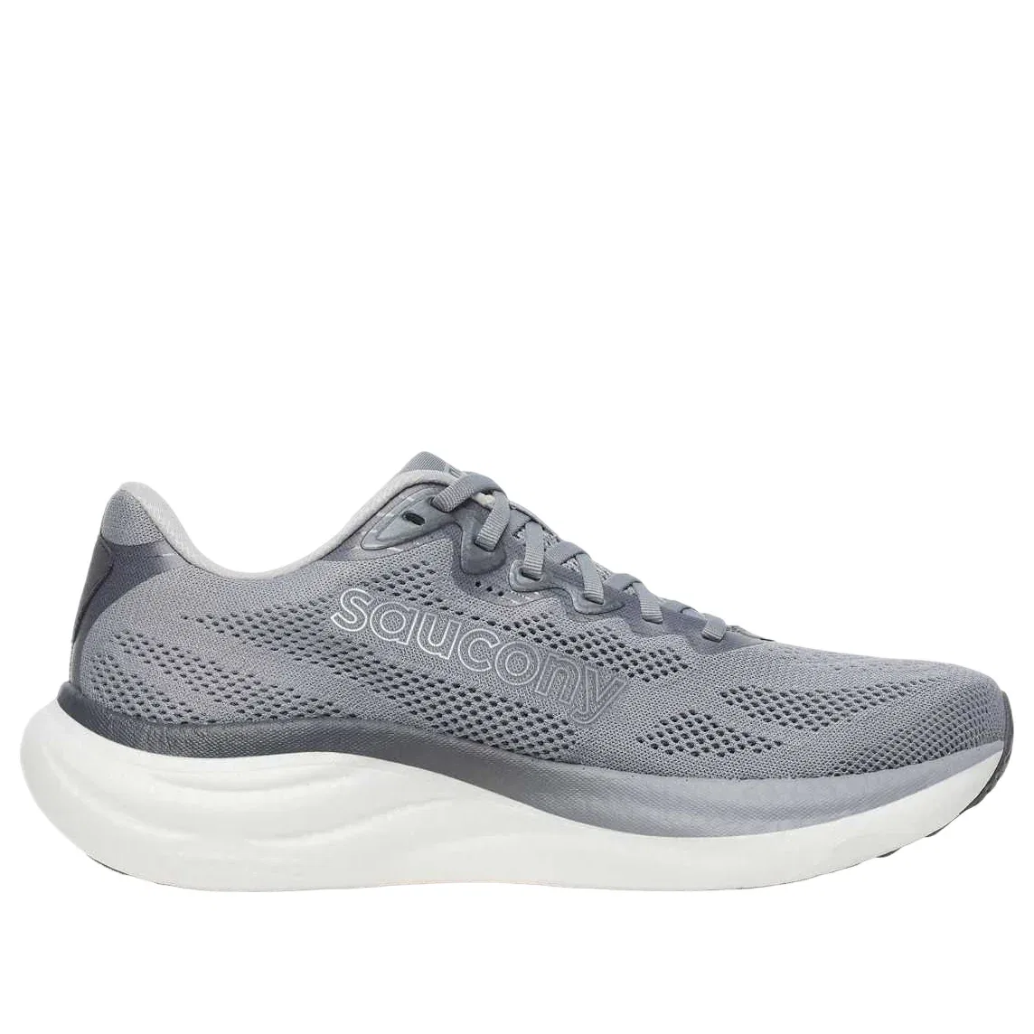 Кроссовки Saucony Ride 19 Wide 'Flint Shadow' S21056-106, серый