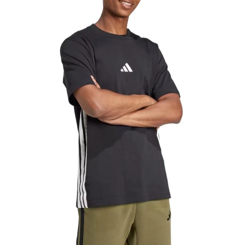 Adidas Футболка Essential мужская черная — фото 3