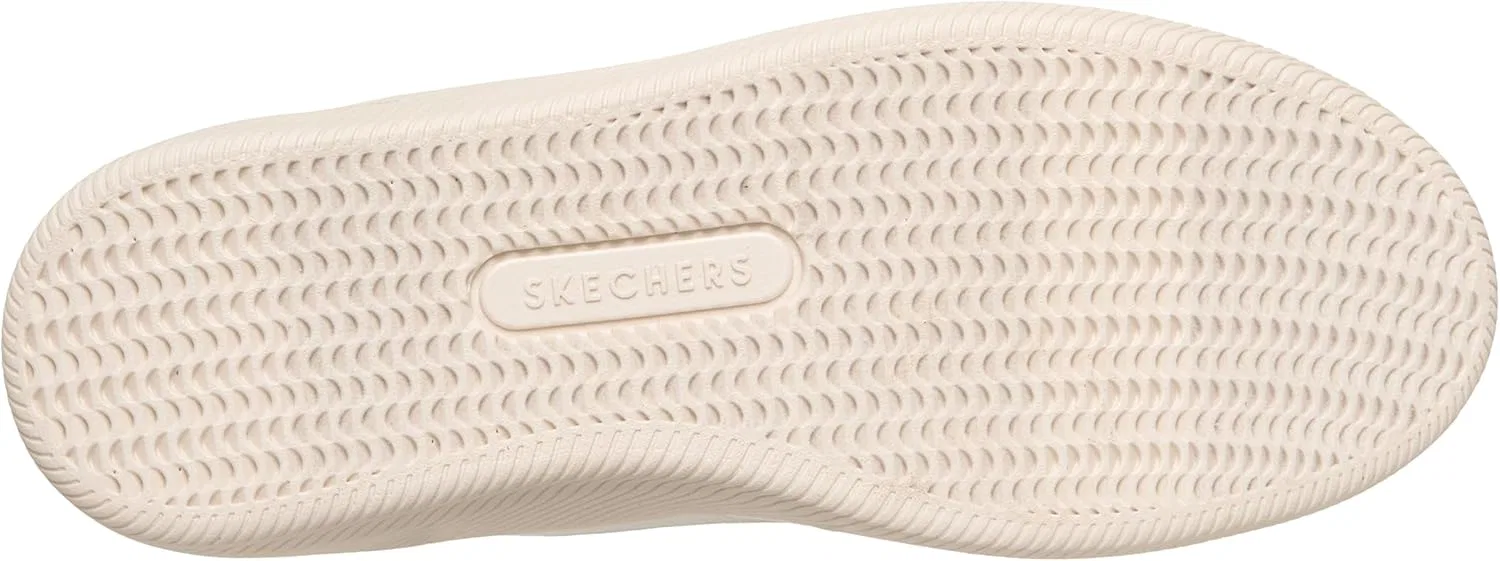 Мужские удобные кроссовки Skechers Arch Fit Court Break, White Duraleather Mesh — фото 2
