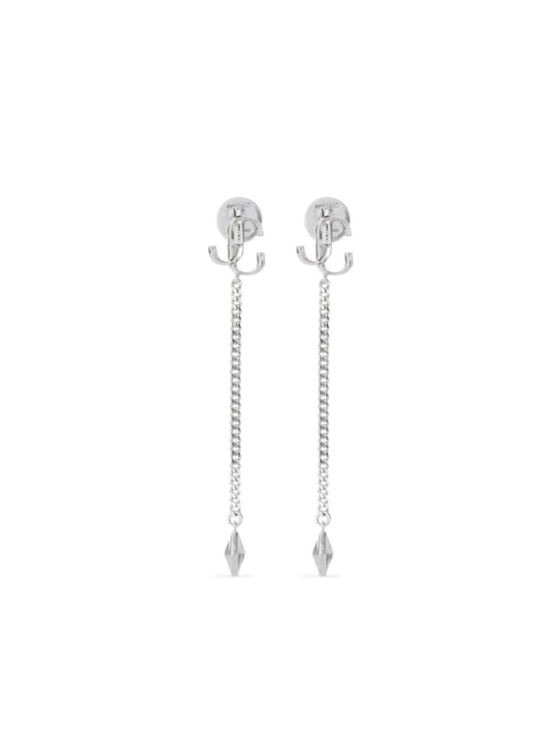 

Серьги-подвески с логотипом Jimmy Choo, серебряный
