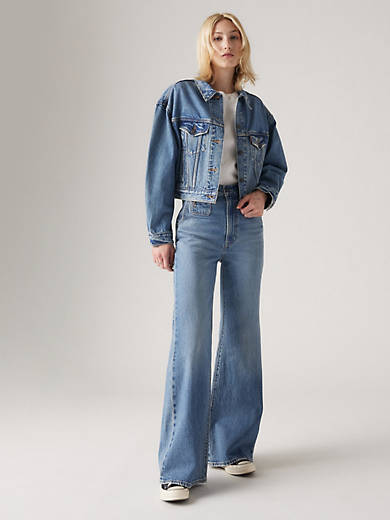 

Джинсы женские Ribcage Bell Vintage Levi's, цвет Next Saturday - Medium Wash