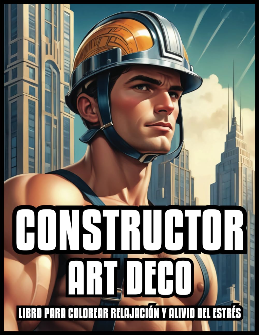 

LIBRO PARA COLOREAR DE CONSTRUCTORES ART DECO RELAJACIÓN Y ALIVIO DEL ESTRÉS: Apuestos trabajadores de la construcción, ilustraciones musculosas y ... | 60 PÁGINAS PARA COLOREAR (Spanish Edition) (Independently published)