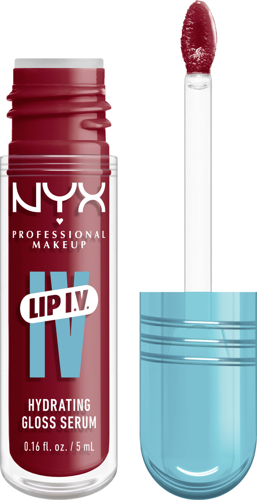 

Блеск для губ NYX Professional MakeUp Lip IV Hydrating Gloss Serum Berry Thirsty