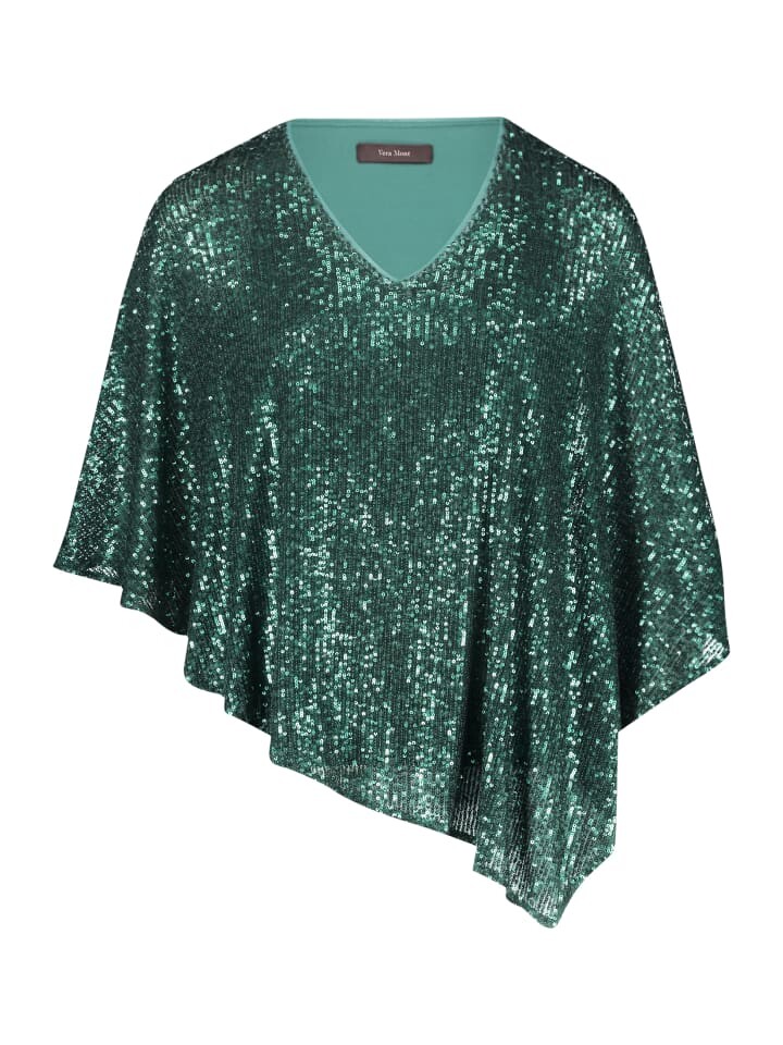 

Блуза Vera Mont nshirt, цвет dark emerald