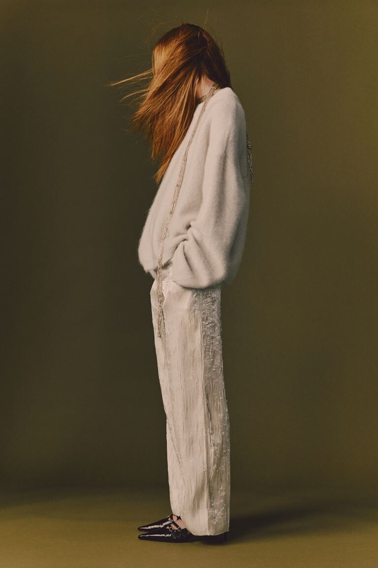 

Легкие брюки H&M, бежевый