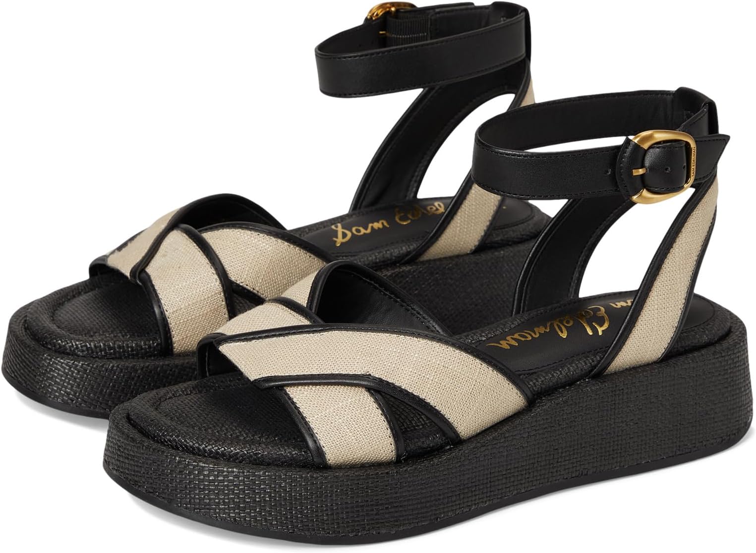 Сандалии Sam Edelman Nylie, цвет Natural/Black