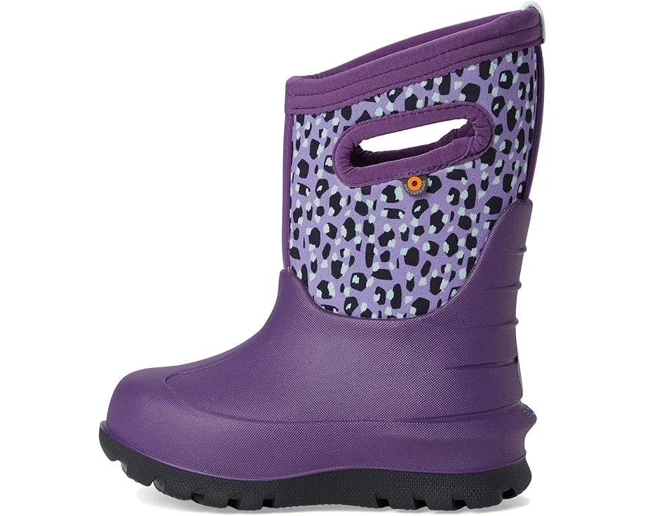 Ботинки Bogs Kids Neo - Classic Joyful Jungle (Toddler/Little Kid/Big Kid), Purple Multi — фото 4