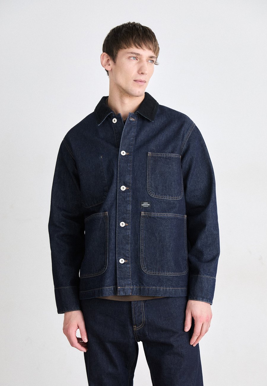 

Куртка Mads Nørgaard ARIZONA CHORE JACKET, Blue Rinse Wash/Dark-Blue Denim