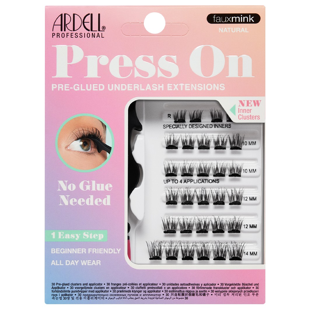 

Искусственные ресницы press on fauxmink natural Ardell, количество 1 шт.