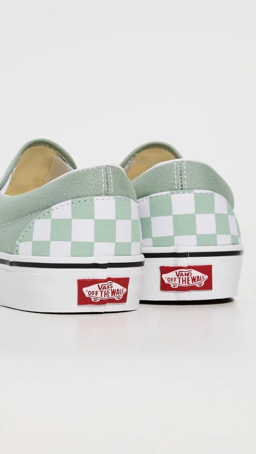 Кроссовки Vans Half Cab, спортивная обувь унисекс для взрослых, для скейтбординга, Checkerboard Grey Olive Green — фото 4