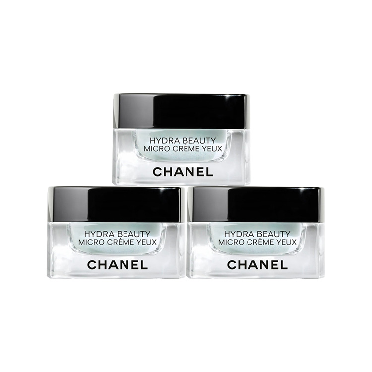 

Chanel Увлажняющий крем для глаз Camellia Hydrating Essence Eye Cream, 15 г, увлажняет и осветляет темные круги под глазами