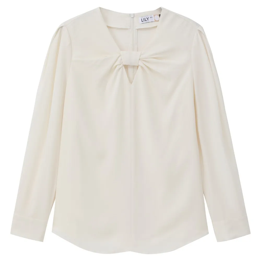 

Рубашка с длинным рукавом Lily Chic Twisted, белый