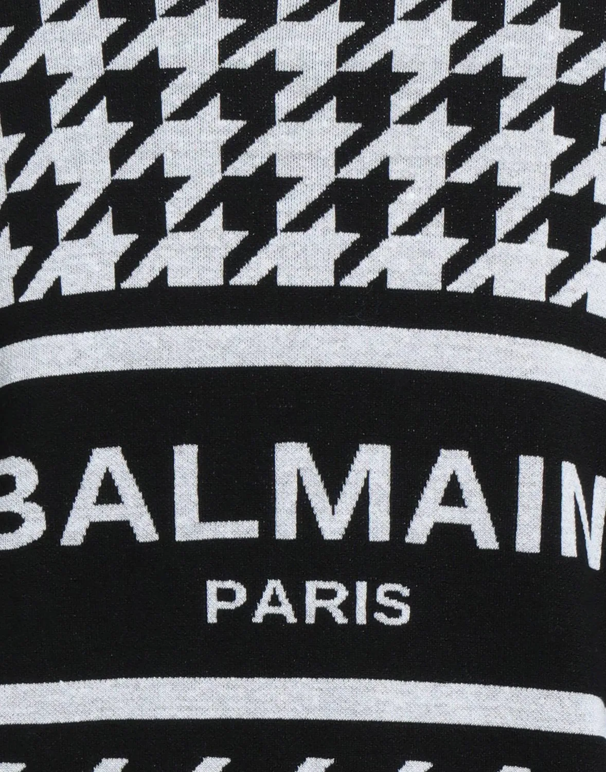 Свитер с логотипом Balmain Black — фото 4