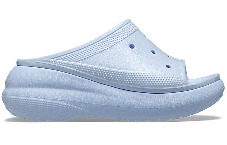 Шлепанцы и сланцы Crocs Crush Meta Pearl Slides 'Blue Calcite' Women's — фото 2