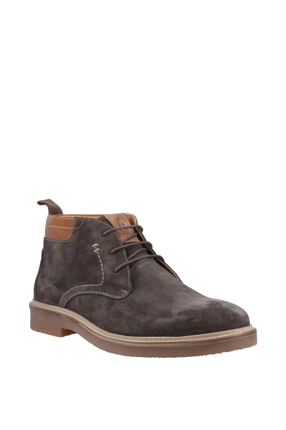 Чукка ботинки из замши Hush Puppies, шоколадный