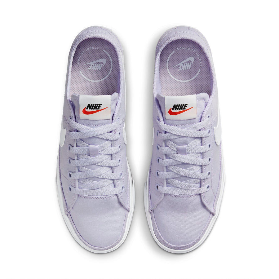 Кеды (WMNS) Nike Court Legacy Canvas Purple, фиолетовый — фото 4