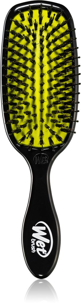 

Щетка для усиления блеска волос для придания им блеска и мягкости Wet Brush, black-yellow