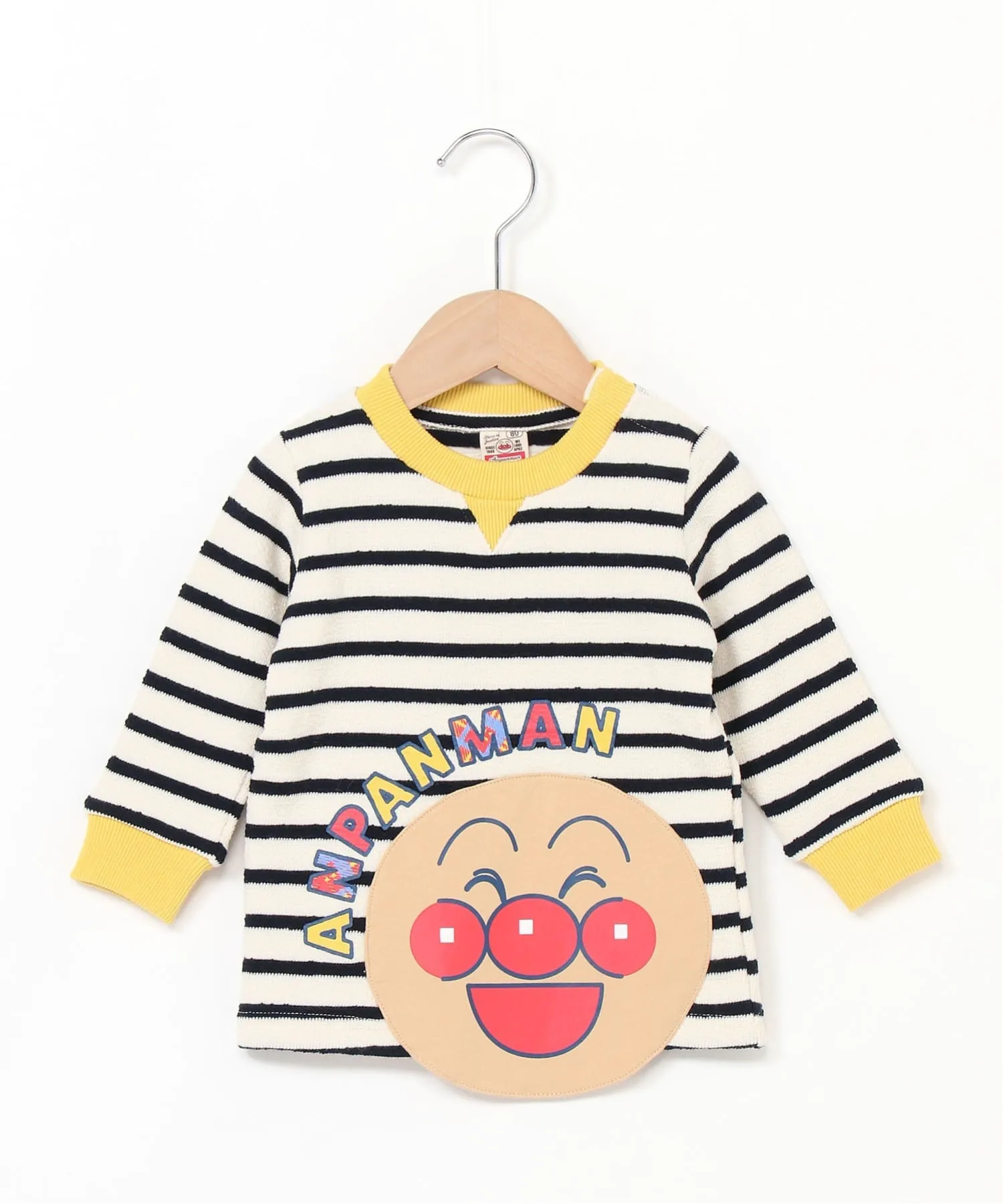 Детская коллекция ANPANMAN/(K) Толстовка с аппликацией в виде лица по краю Anpanman Kids Collection, Navy — фото 2