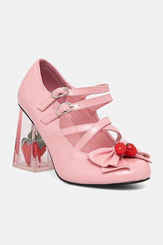 Босоножки Strawberry Cheesecake на тонких ремешках Koi Footwear, розовый