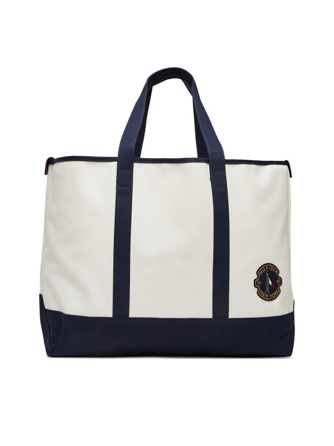 

Сумка Th Summer Tote AM0AM13557 Tommy Hilfiger, белый