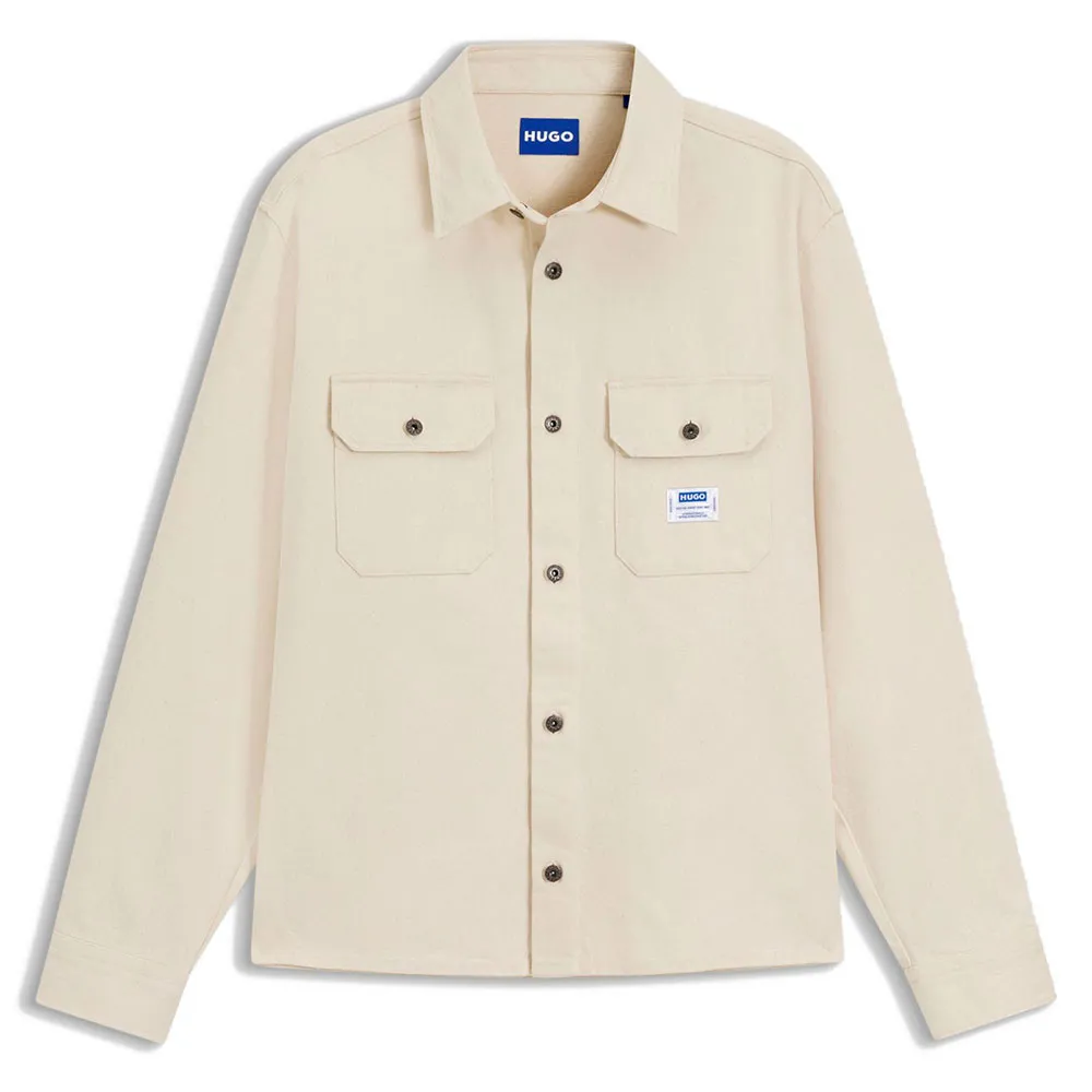 

Рубашка HUGO Ekynone 10278658, бежевый