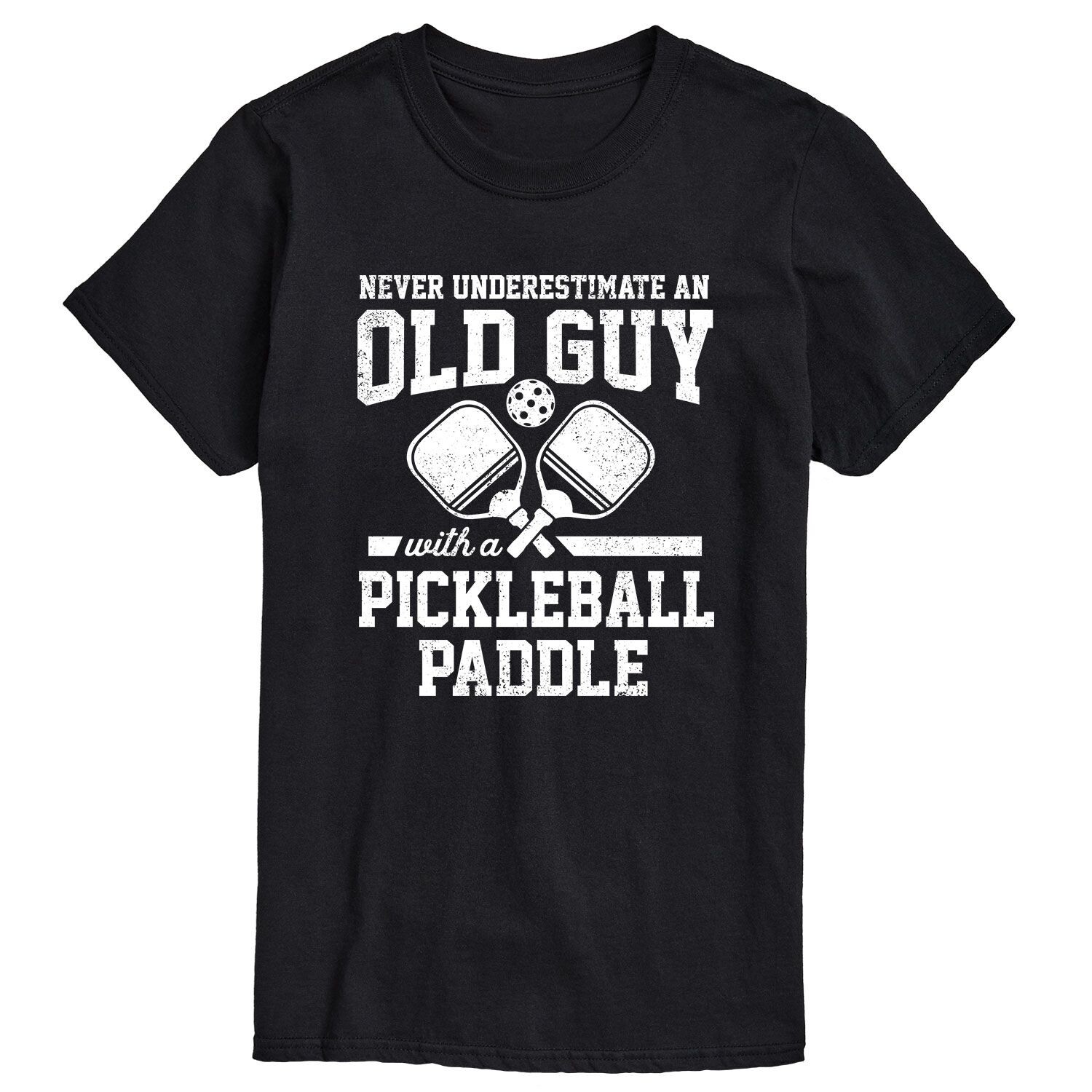 

Мужская футболка Old Guy Pickleball Licensed Character