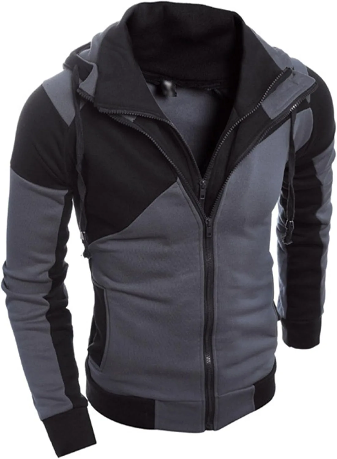 Мужской худи с цветными блоками и молнией Ultimate Warm Heavyweight Fleece — фото 3