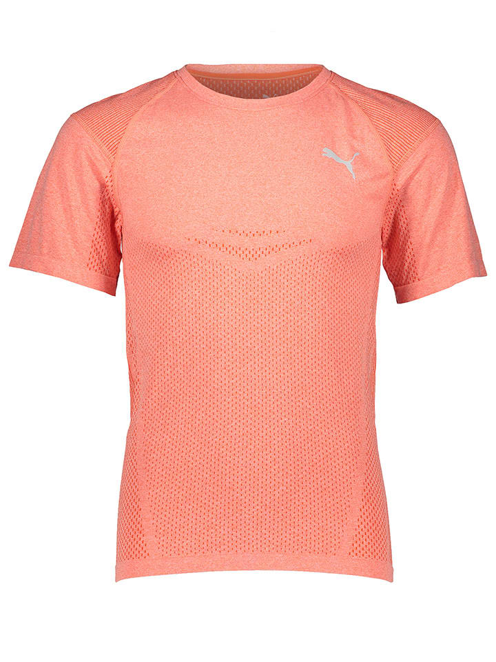 

Puma Функциональная рубашка "Train Evoknit" оранжевого цвета