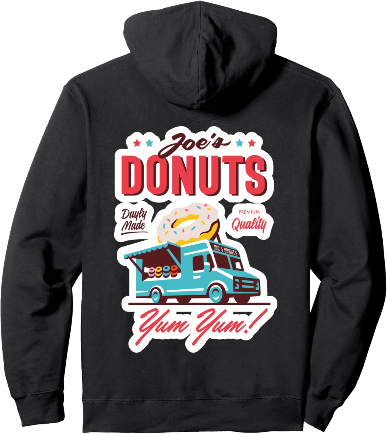 

Худи Joe's Donuts, черное Misteratomic