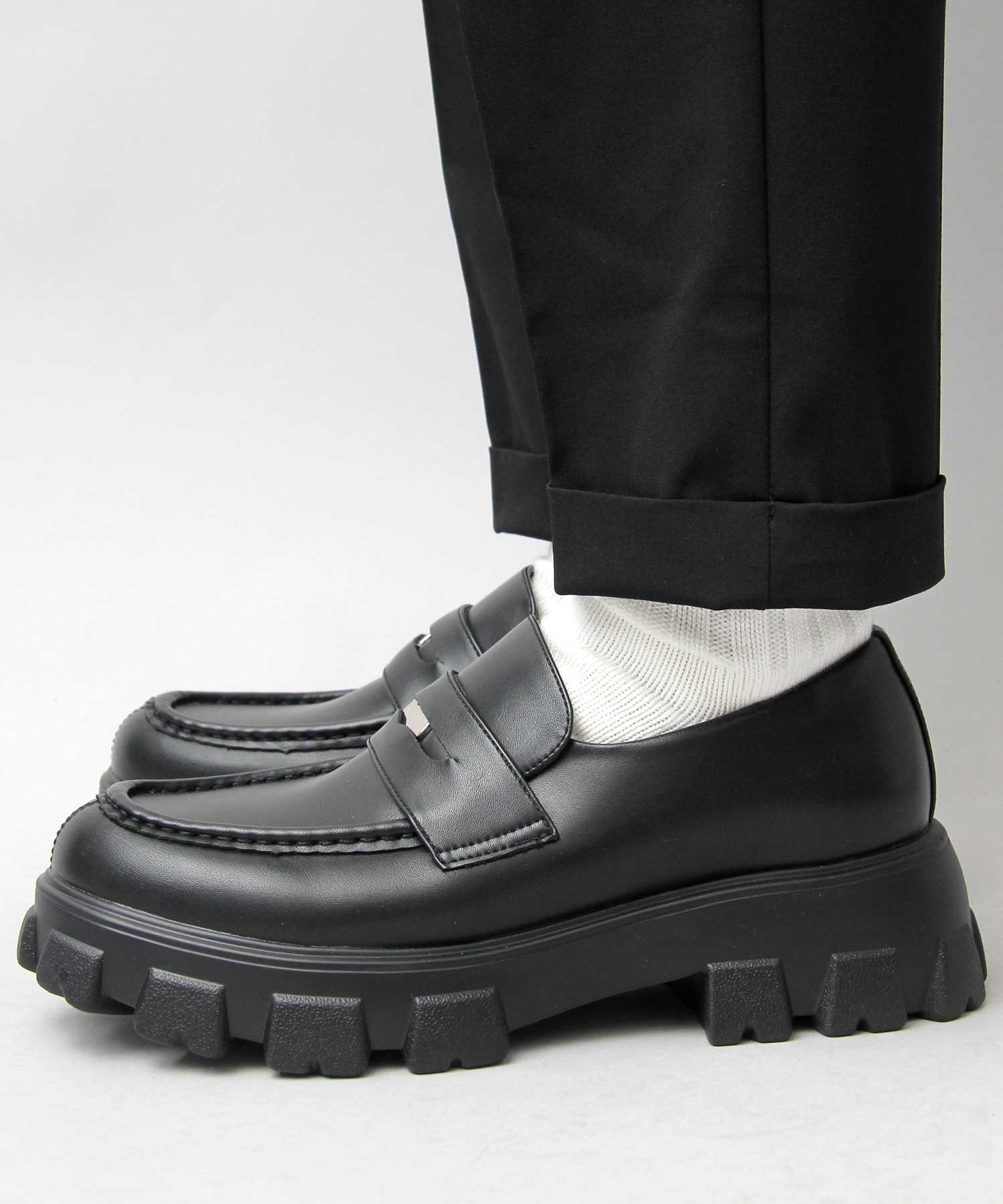 Лоферы с монеткой Glabella, black