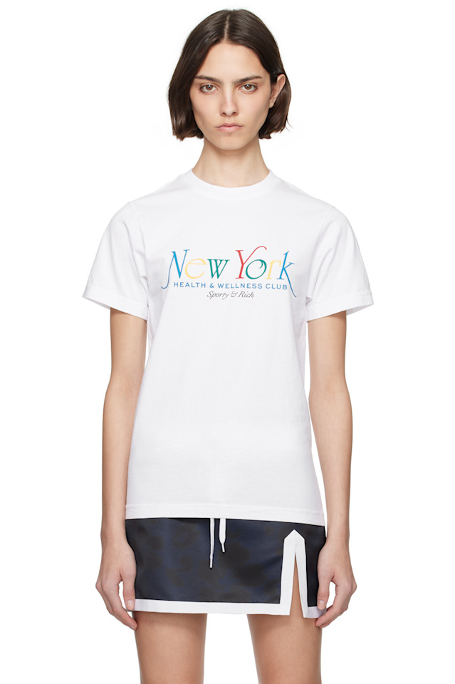 

Футболка Ny 94 Sporty & Rich, мультиколор