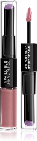 

Стойкая помада и блеск для губ 2 в 1 L’Oréal Paris Infallible 24H, 213 Toujours Teaberry 5,7 g