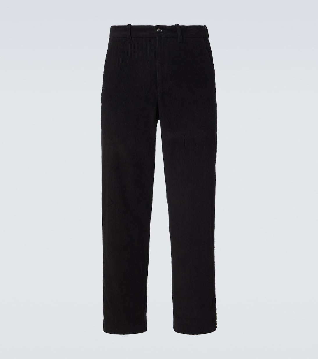 

Прямые брюки из вельвета с пайетками Bode, Black Multi