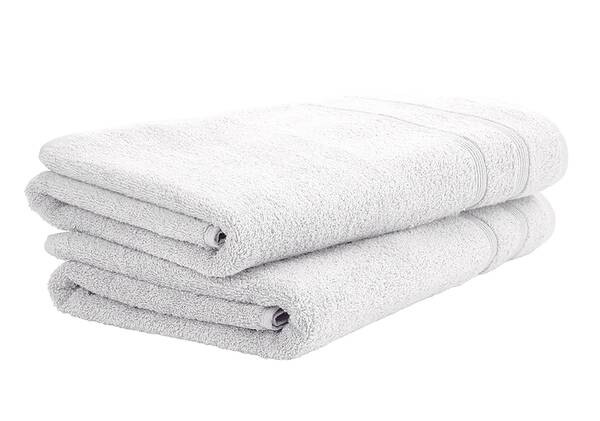 

Набор полотенец Uncover by Schiesser Brooklyn 2-teilig, 70x1x140 см, белый