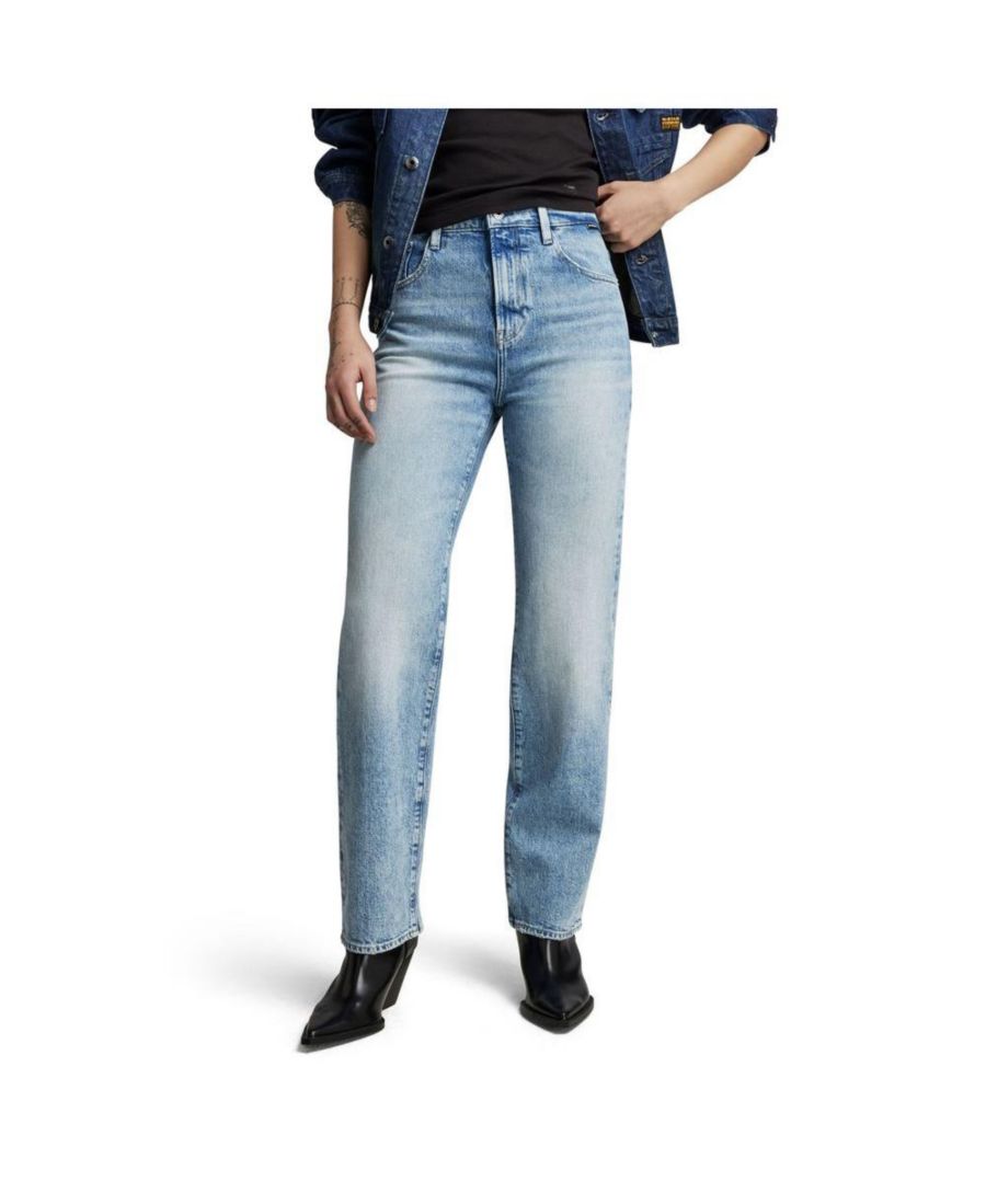 

Женские джинсы Viktoria High Straight G-Star, Vintage olympic blue