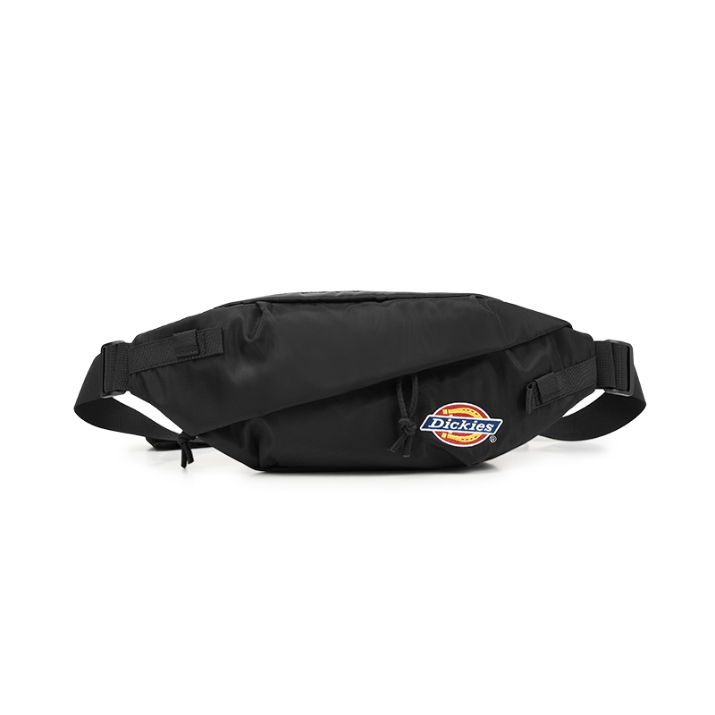 

Dickies Полиэстеровый поясной рюкзак унисекс черно-серый, Black