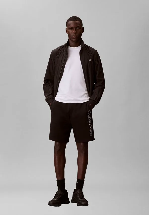 Спортивные штаны с графическим принтом Calvin Klein, Black — фото 2