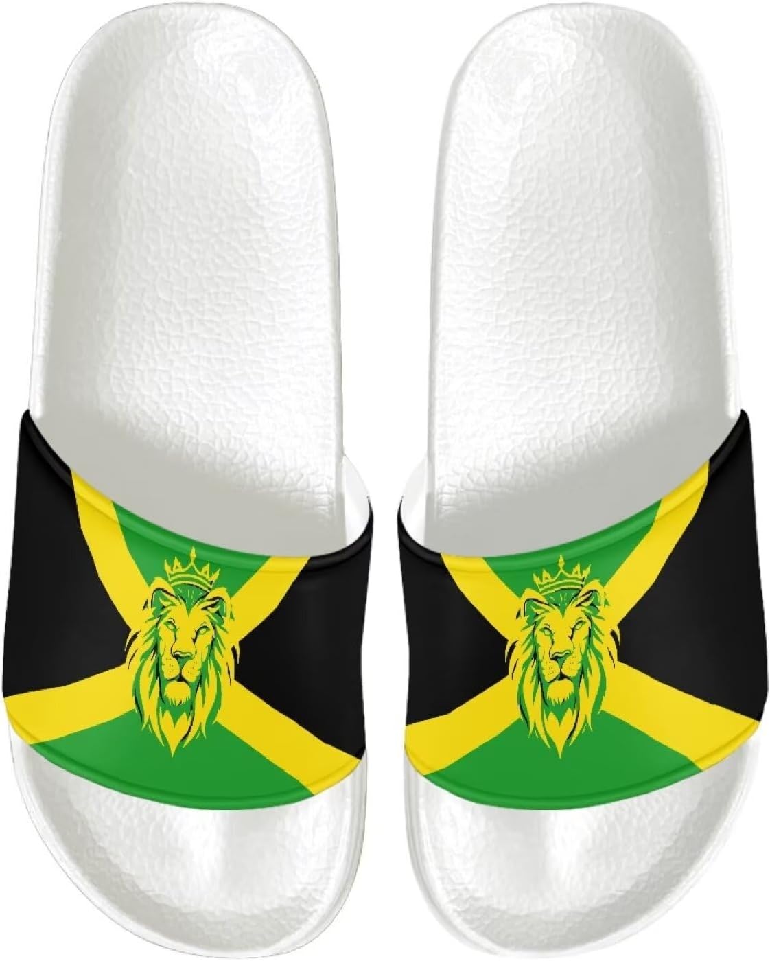

Удобные летние пляжные сандалии Vuriqeby, Jamaican Flag Lion