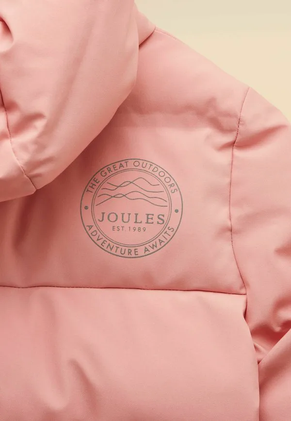 Зимнее пальто с утеплителем стандартного кроя padwell Joules, Pink — фото 4