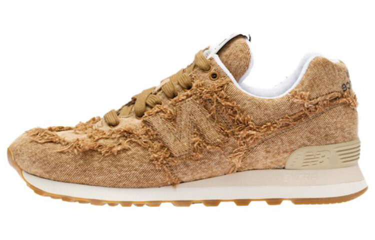 Кроссовки женские New Balance 574 Miu Miu, коричневый