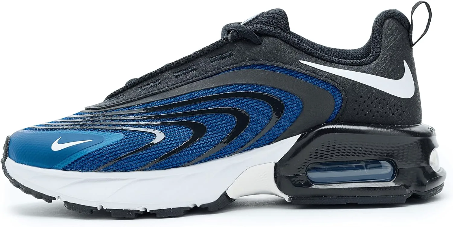 Детские кроссовки Nike Air Max Fire, синий/серый/черный — фото 4