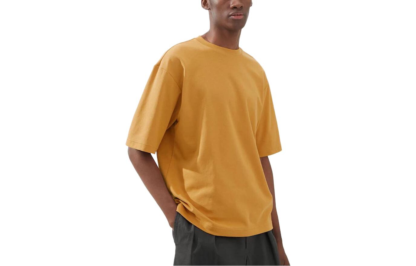 

UNIQLO Футболка унисекс, оранжево-желтый