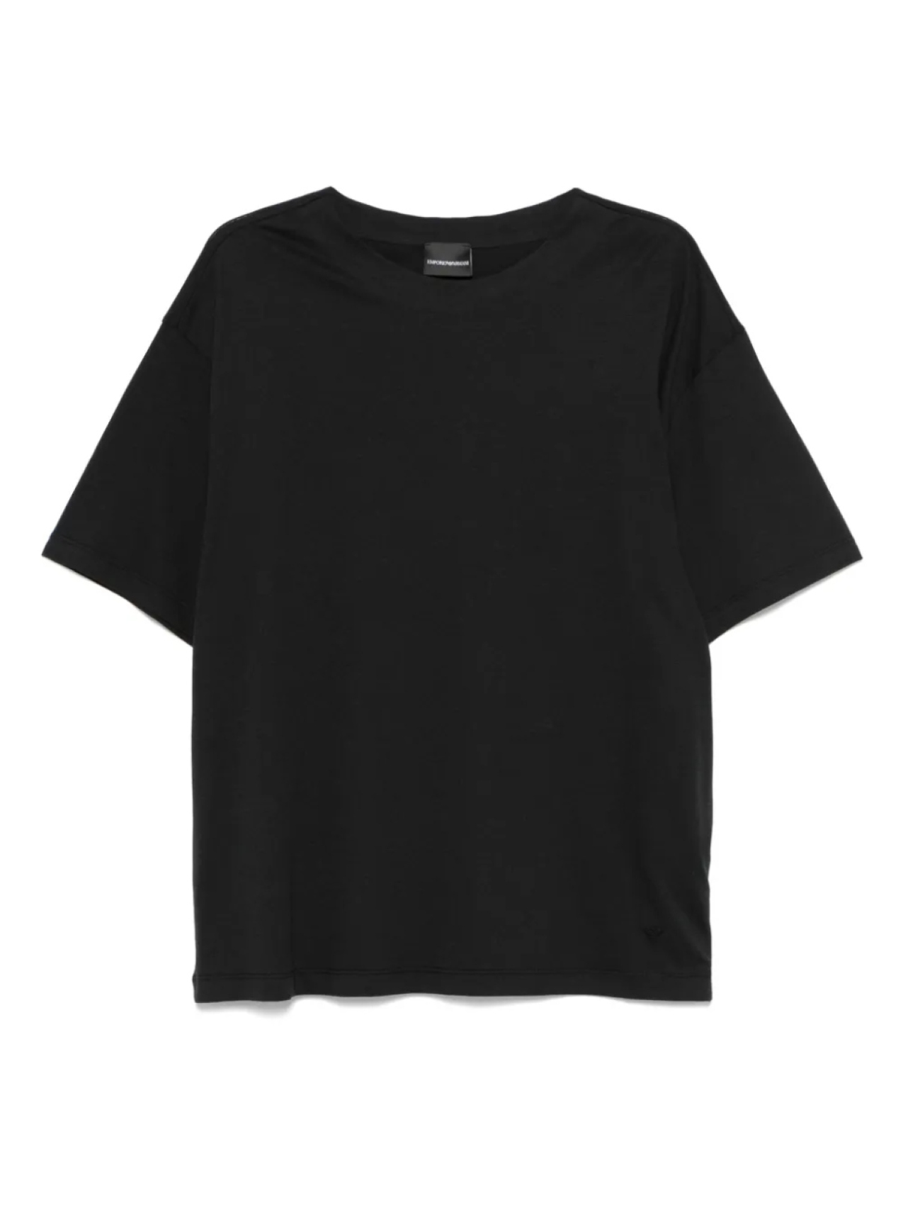 

Футболка с круглым вырезом Emporio Armani, черный