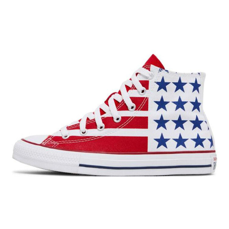 

Чак Тейлор All Star Hi USA GS, кеды Converse, красный/белый/синий