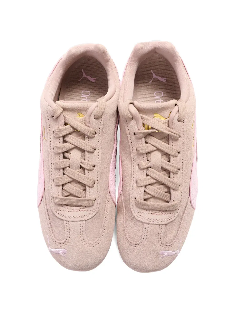 Низкие кроссовки с логотипом Puma Kids, нейтральный — фото 4