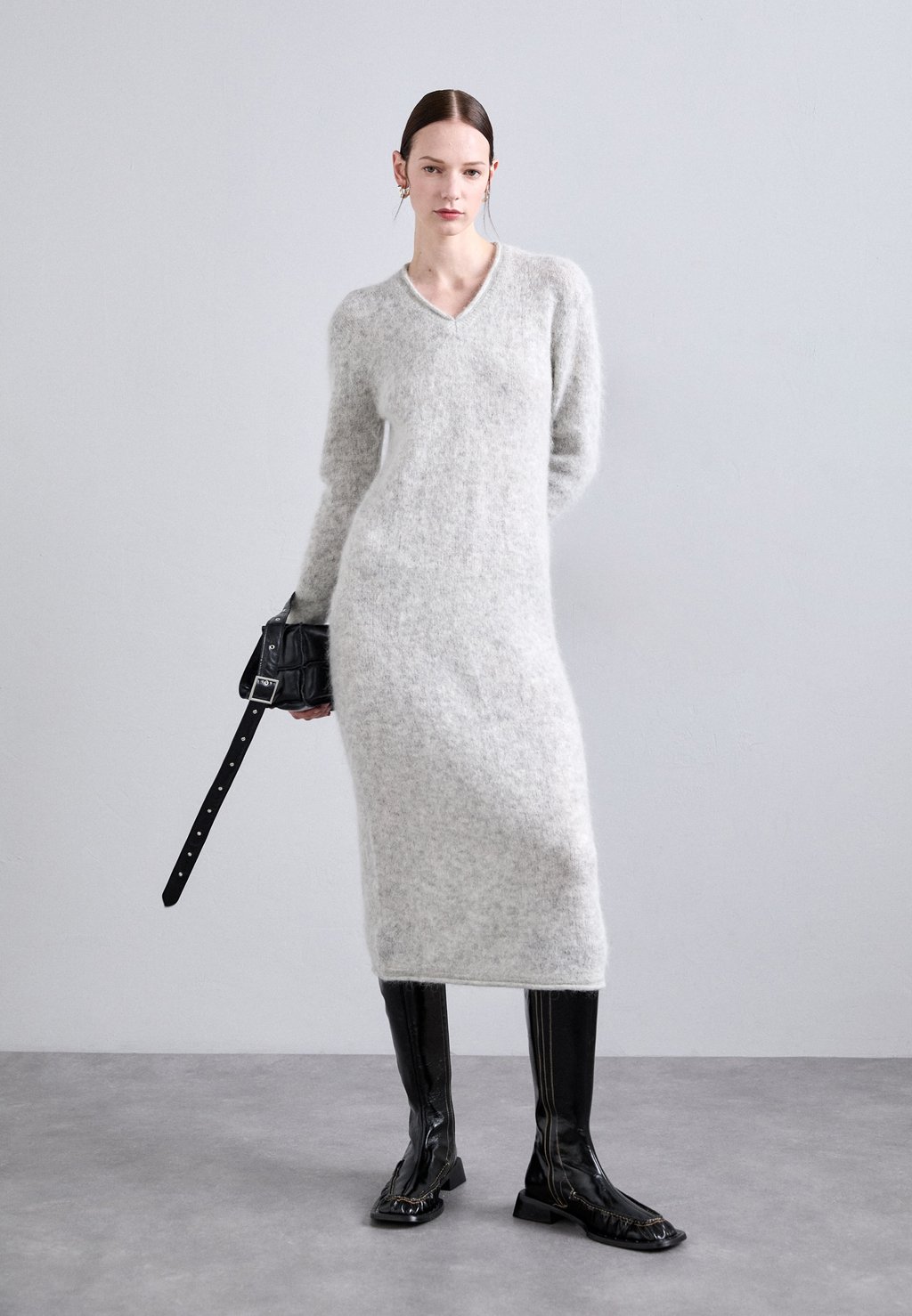 

Платье-джемпер TINE LIGHT DRESS Holzweiler, светло-серый